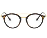 Eleganckie szylkretowe okulary z metalowym mostkiem. Co to znaczy? To styl i klasa w jednym!